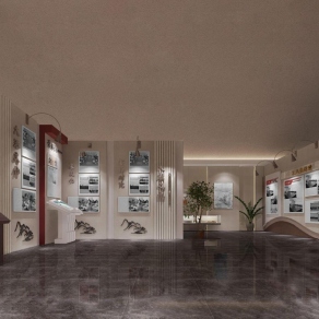 现代博物馆3D模型下载